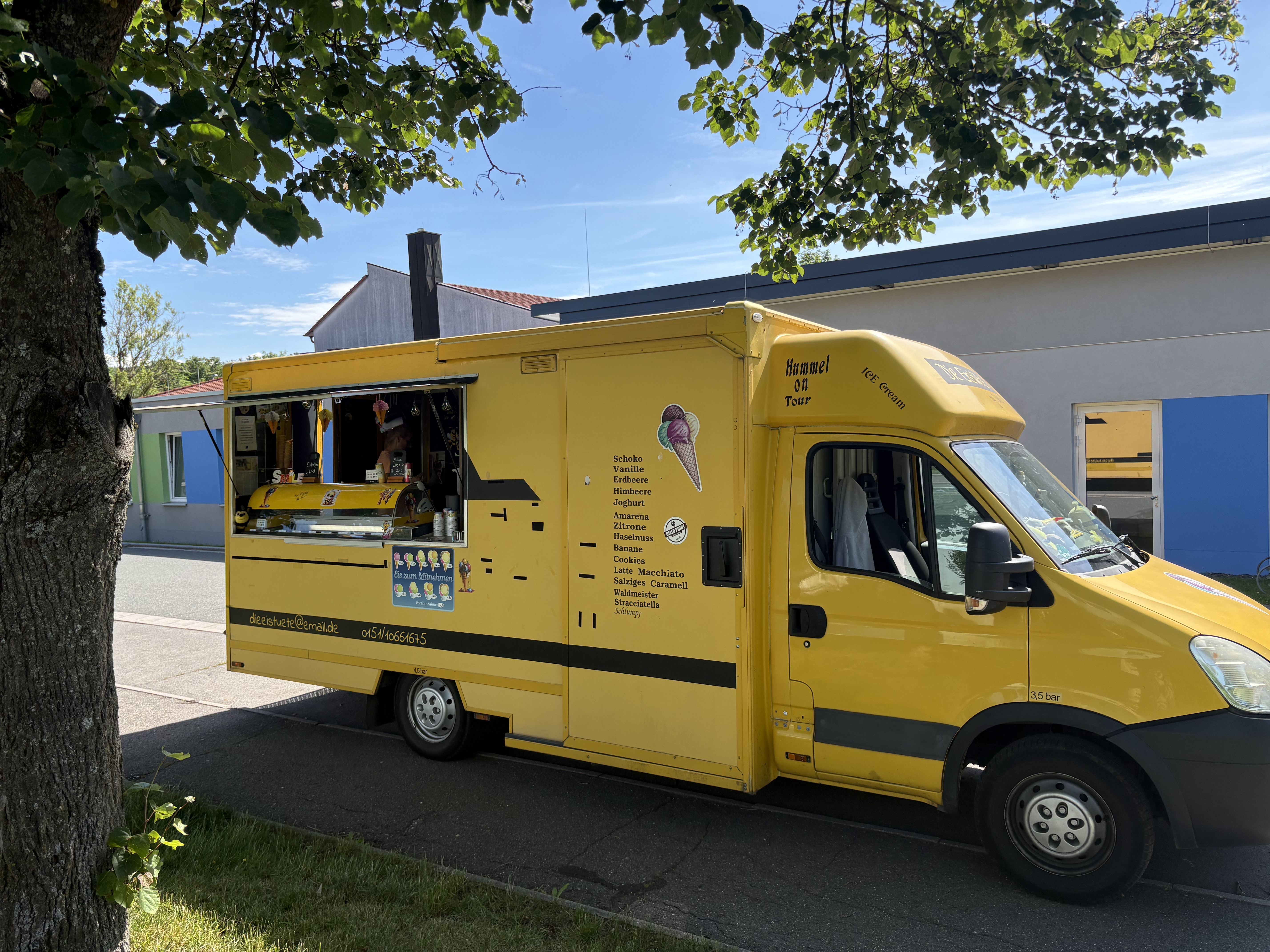 Eiswagen in der Kita